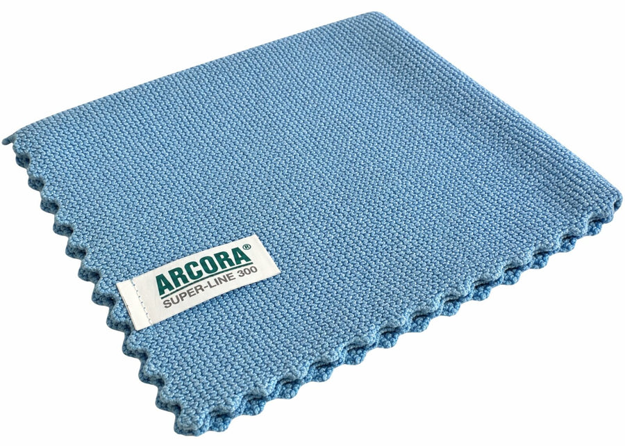 ARCORA Super-Line микрофибърна кърпа, синя, 32 x 33 см, 200 броя
