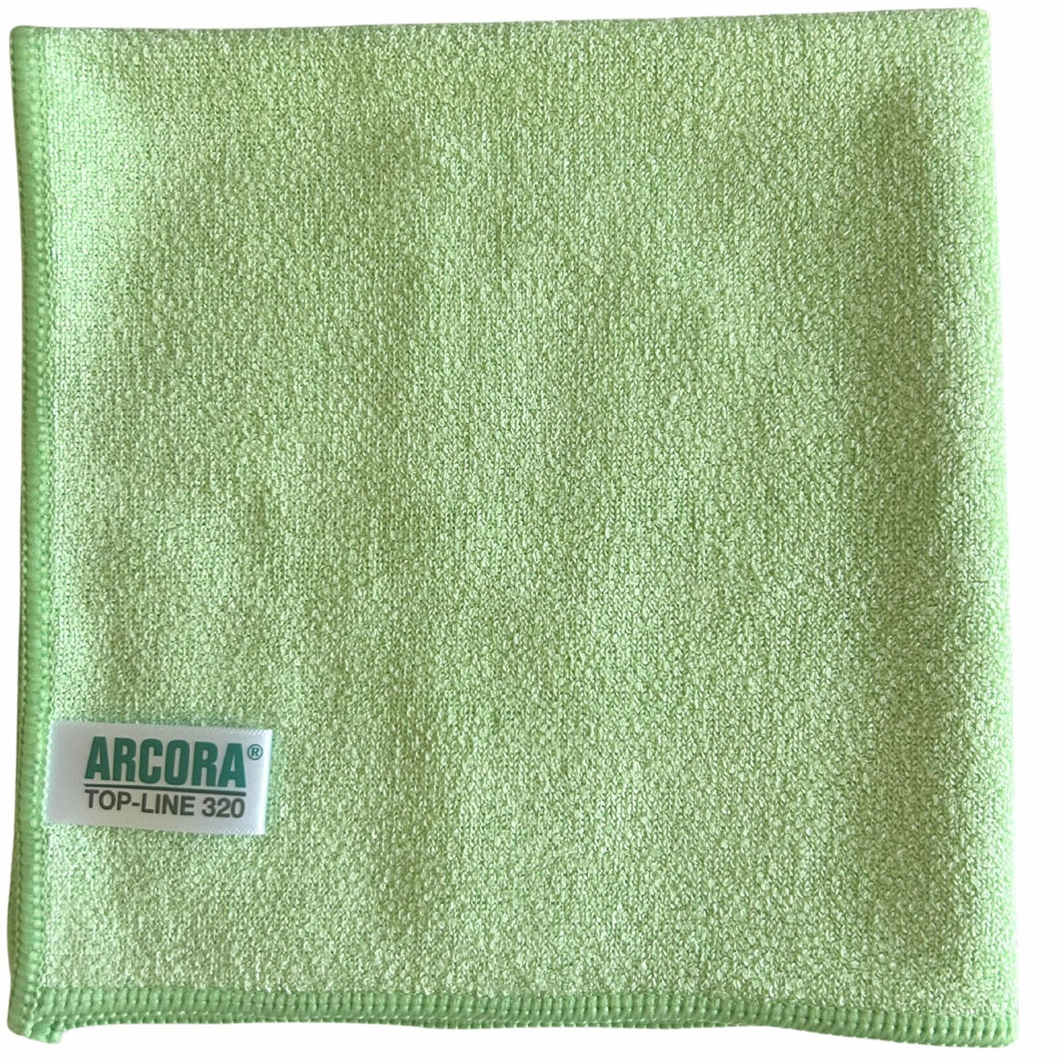 ARCORA Top-Line микрофибърна кърпа, зелена, 40 x 40 см, 200 броя
