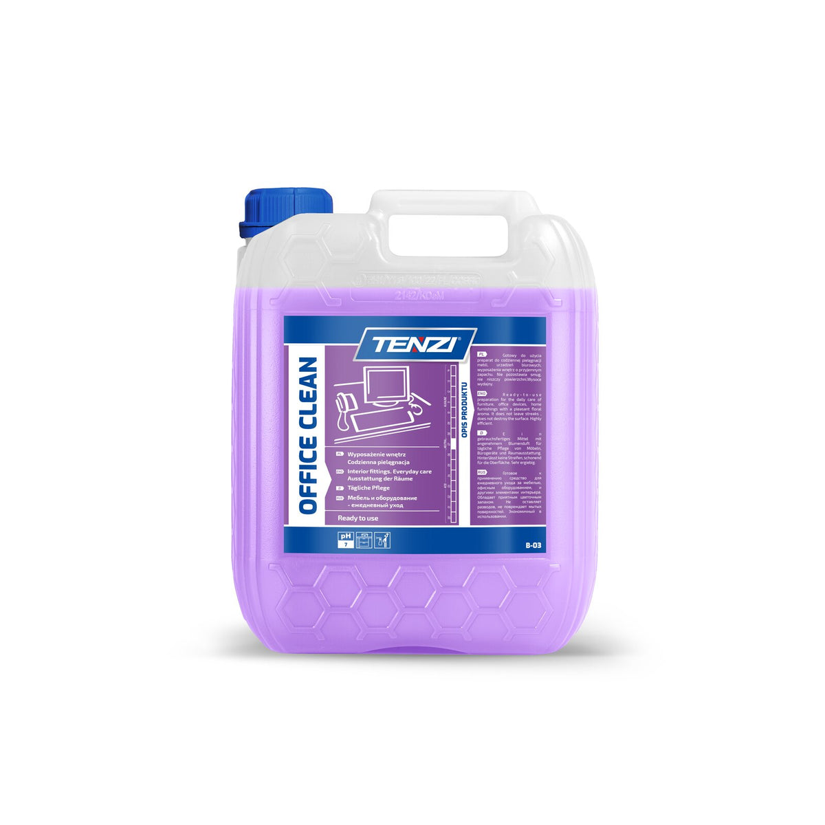 Tenzi Office Clean Möbelreiniger 5 L – Kanister