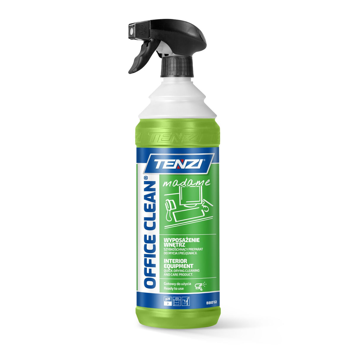 Tenzi Office Clean MADAME Möbelreiniger 1 L – Sprühflasche