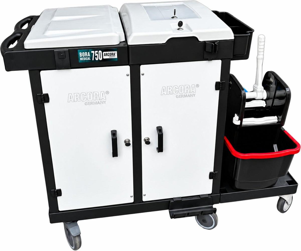 ARCORA BORA Medical 750 Хигиенна количка 1415 x 600 x 1115 мм