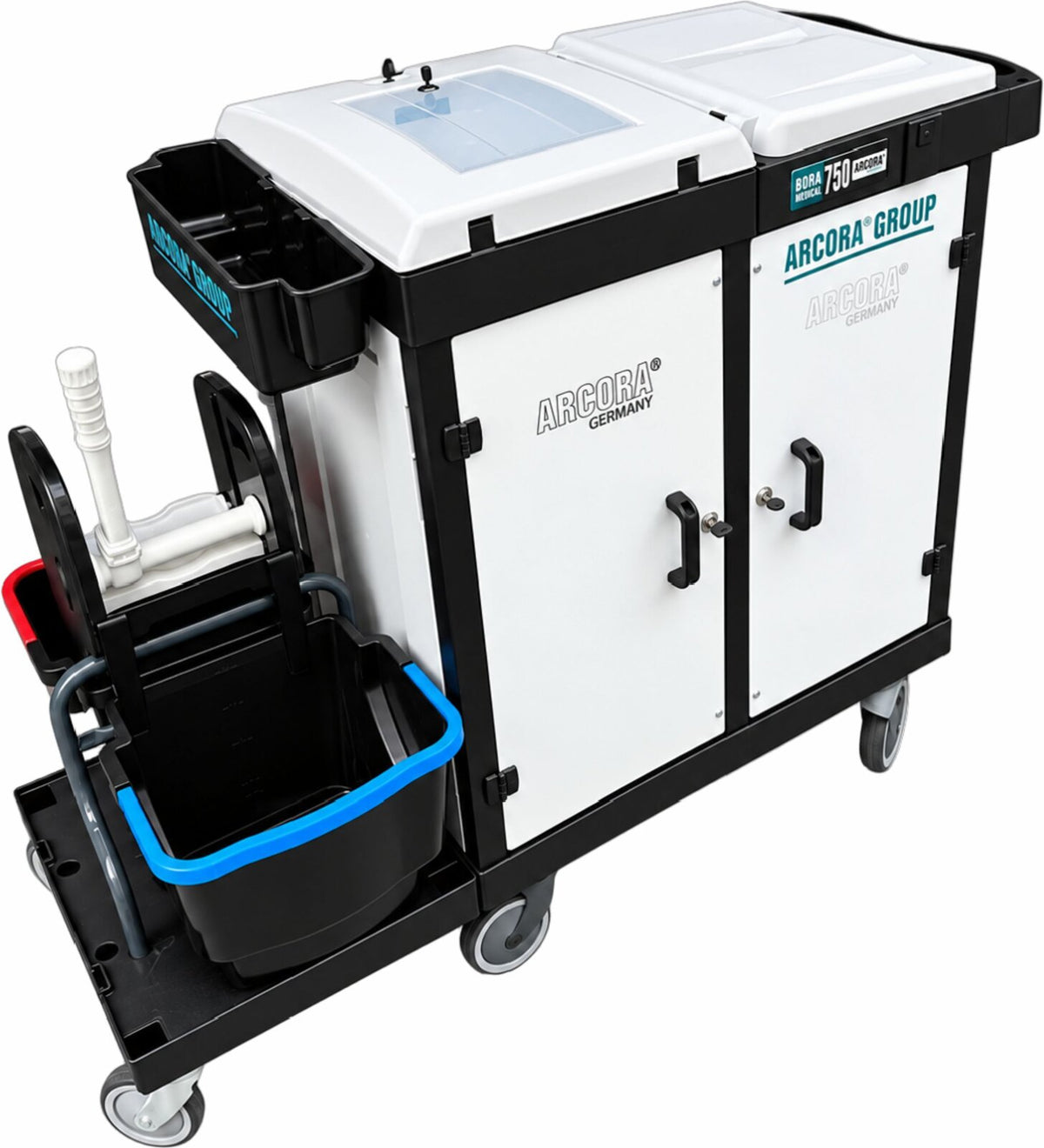 ARCORA BORA Medical 750 Хигиенна количка 1415 x 600 x 1115 мм