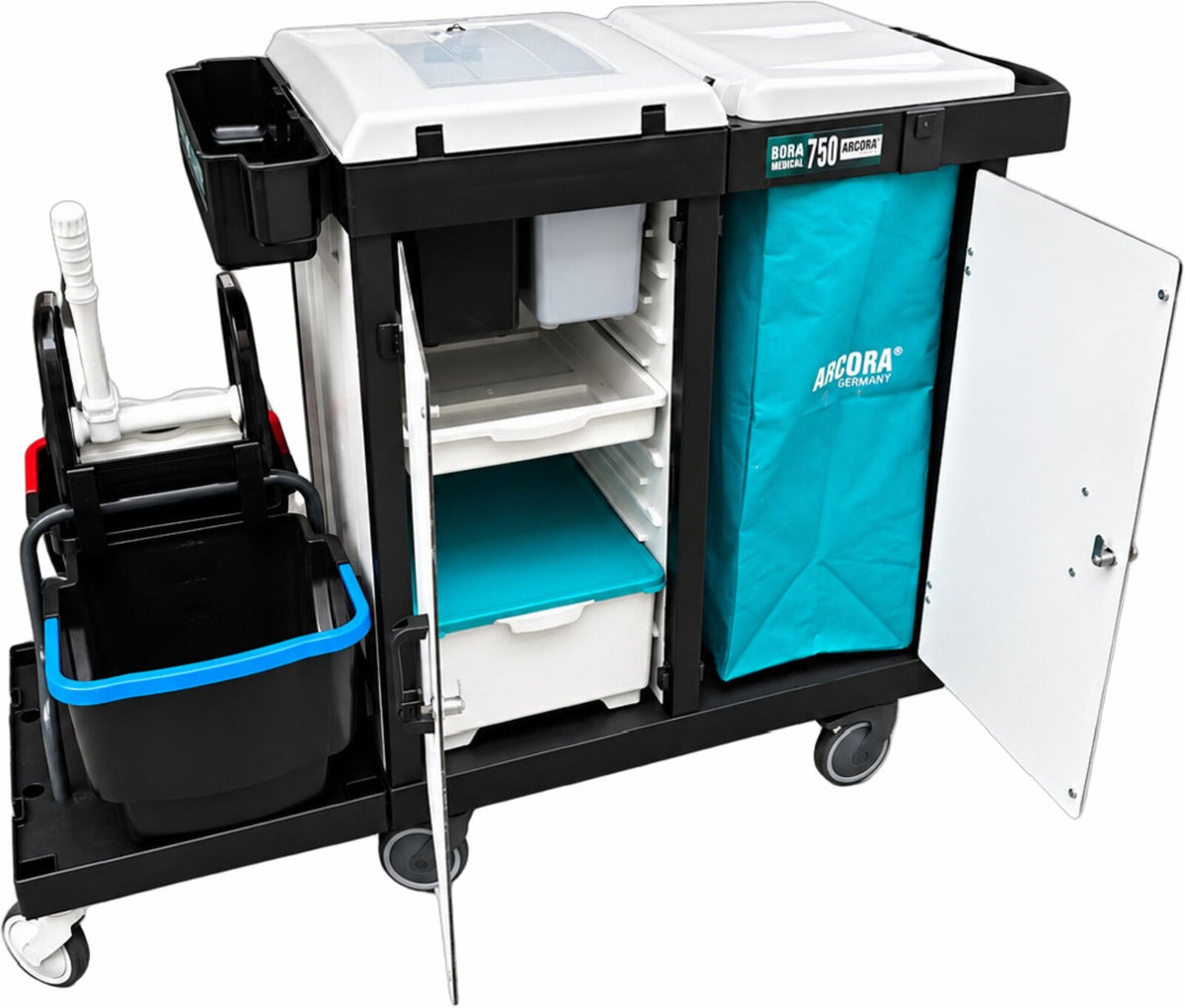 ARCORA BORA Medical 750 Хигиенна количка 1415 x 600 x 1115 мм