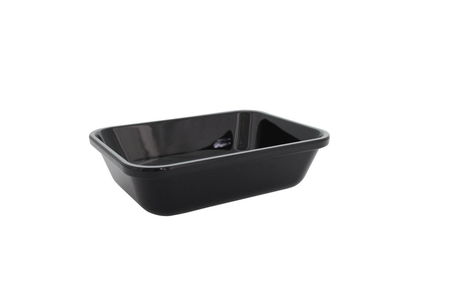 Schneider Auslagetablett und -Schalen, Melamin, schwarz, 280 x 210 x 76 mm, VE: