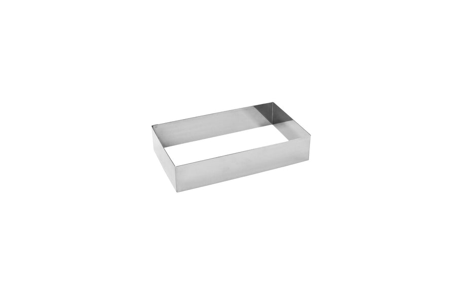 Schneider Tortenring "Rechteck", Edelstahl, 140 x 240 x 50 mm