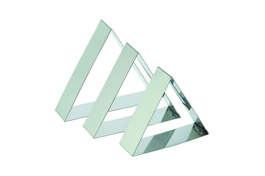 Schneider "Triangle" Cake Ring, stainless steel, 180 x 50 mm