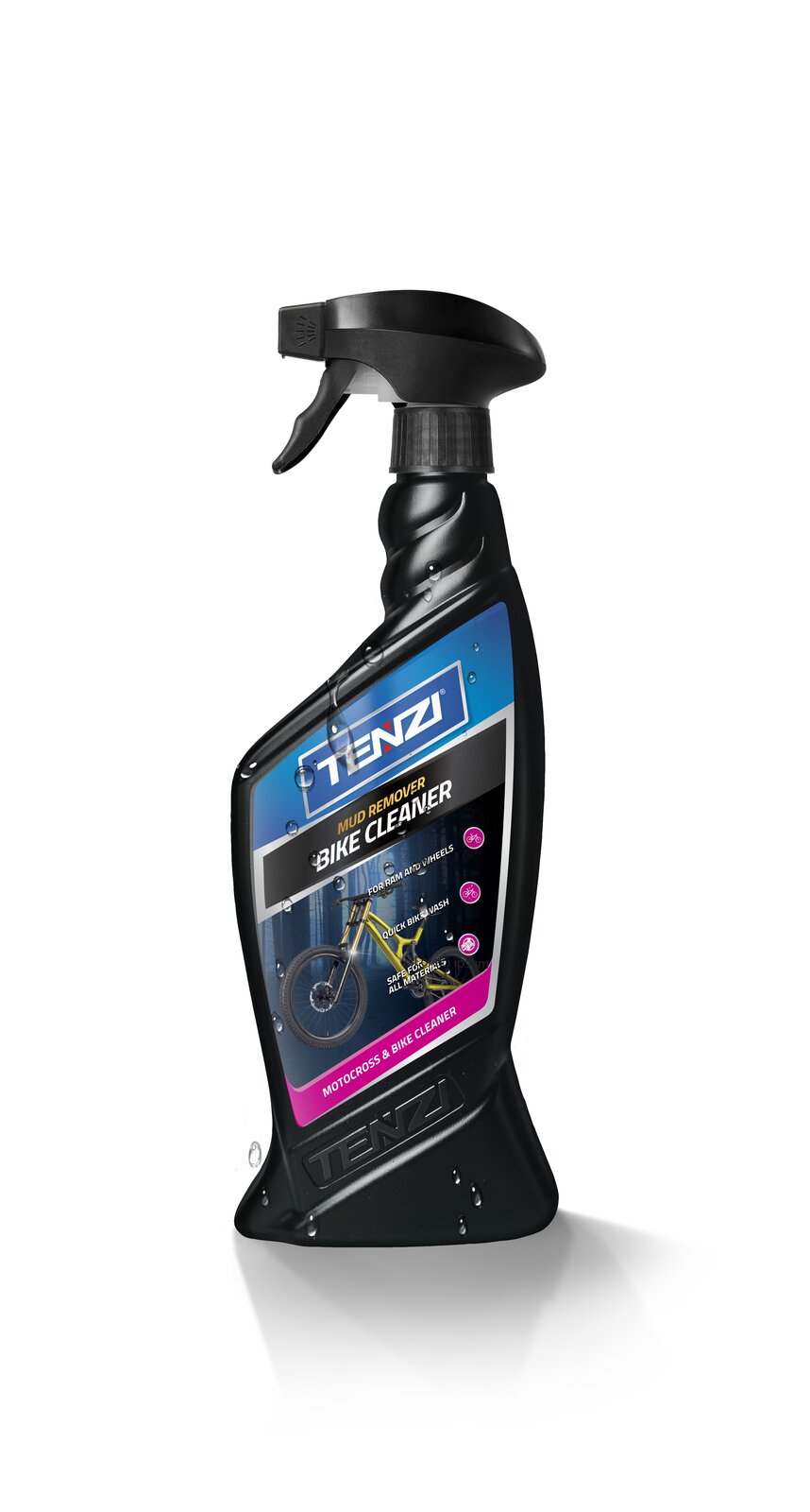 Tenzi Detailer Bike Cleaner Препарат за почистване на велосипеди и мотоциклети 600 мл – спрей бутилка с пулверизатор