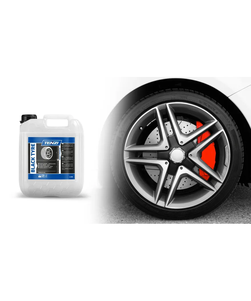 Tenzi Black Tyre Reifenglanz & Kunststoffpflege 5 L
