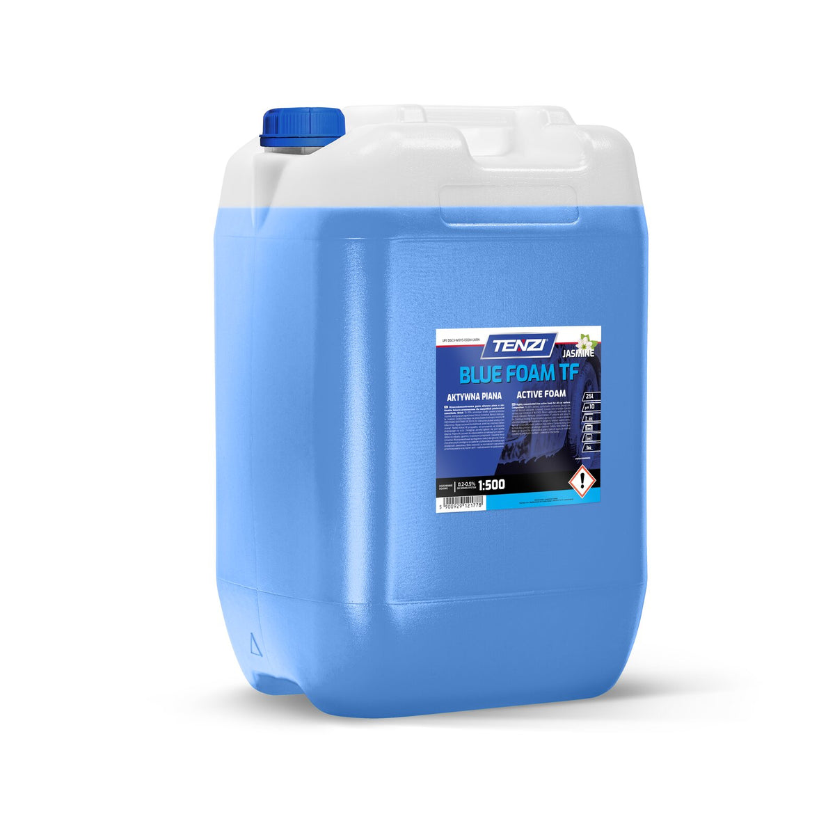 Tenzi Blue Foam TF Jasmine Aktivschaum Konzentrat für Waschanlagen 25 L – Kanister