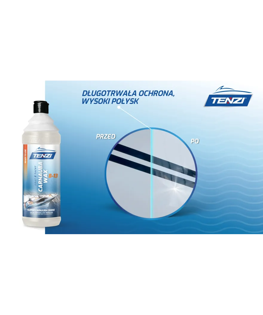 Tenzi Boat Carnauba Wax B-13 Carnaubawachs für Boote 1 L