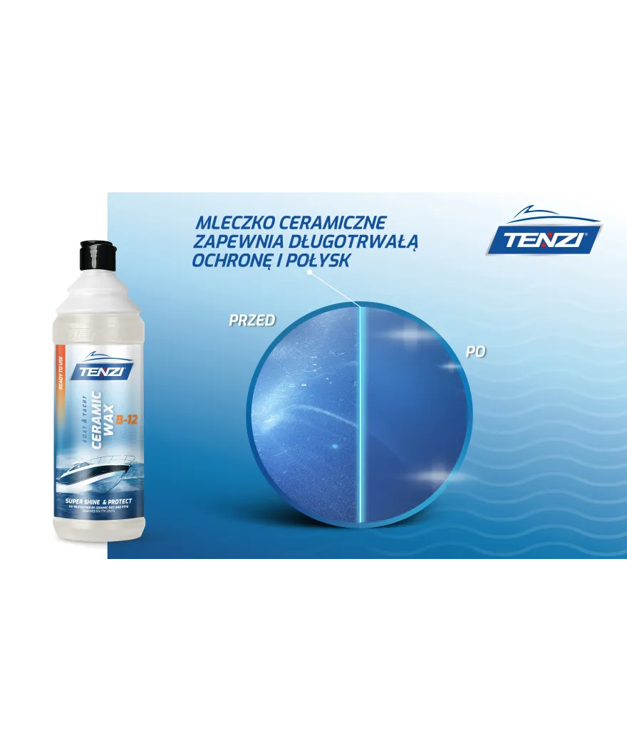 Tenzi Boat Ceramic Wax B-12 Keramikwachs für Boote 1 L