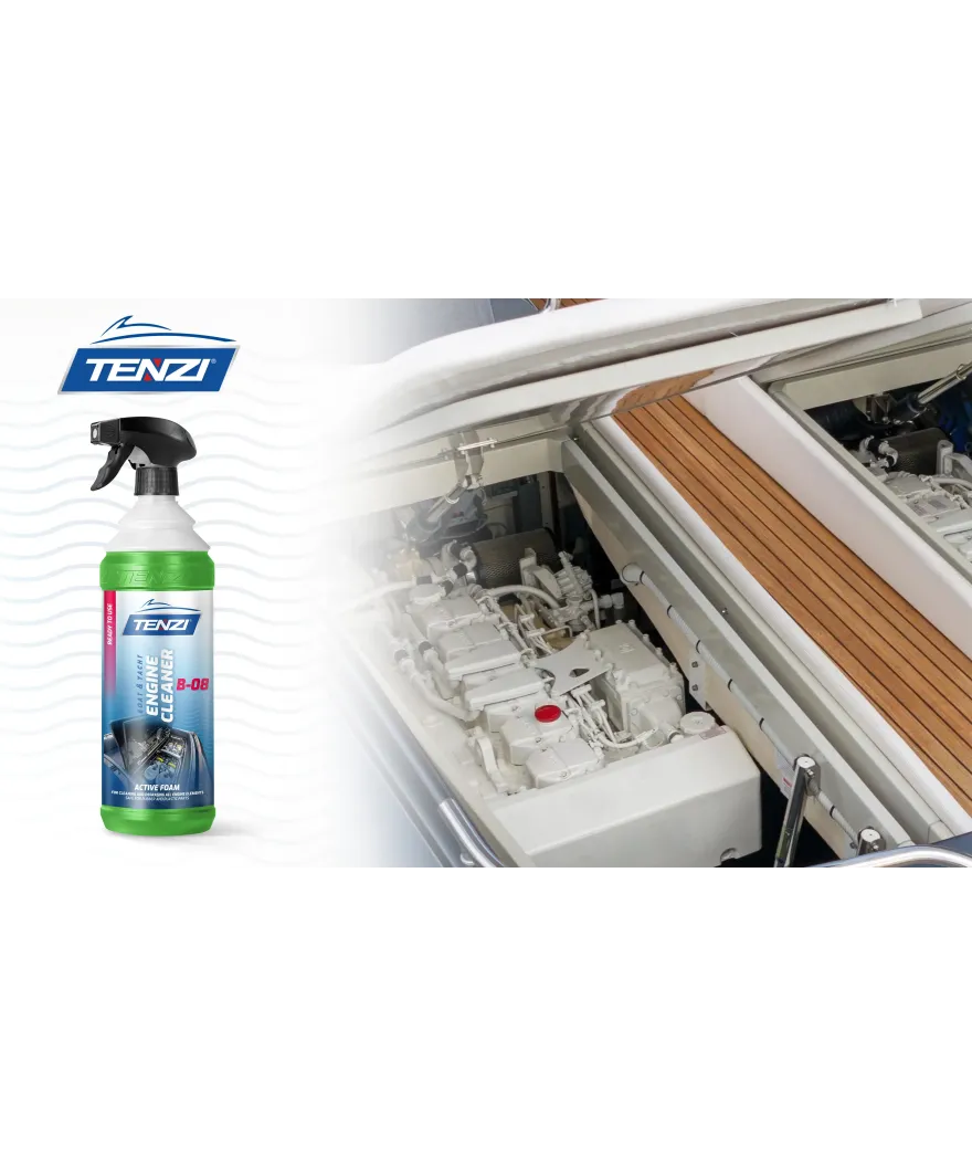 Tenzi Boat Engine Cleaner B-08 Motorreiniger Aktivschaum für Boote 1 L