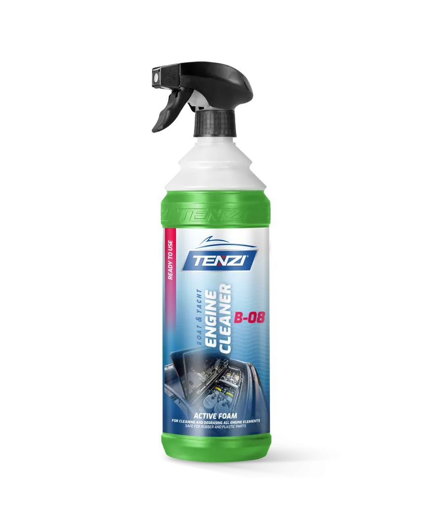 Tenzi Boat Engine Cleaner B-08 Motorreiniger Aktivschaum für Boote 1 L