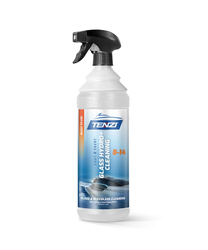 Tenzi Boat Glass Hydro+ Cleaning B-14 Glasreiniger mit Schutzwirkung für Boote 1 L
