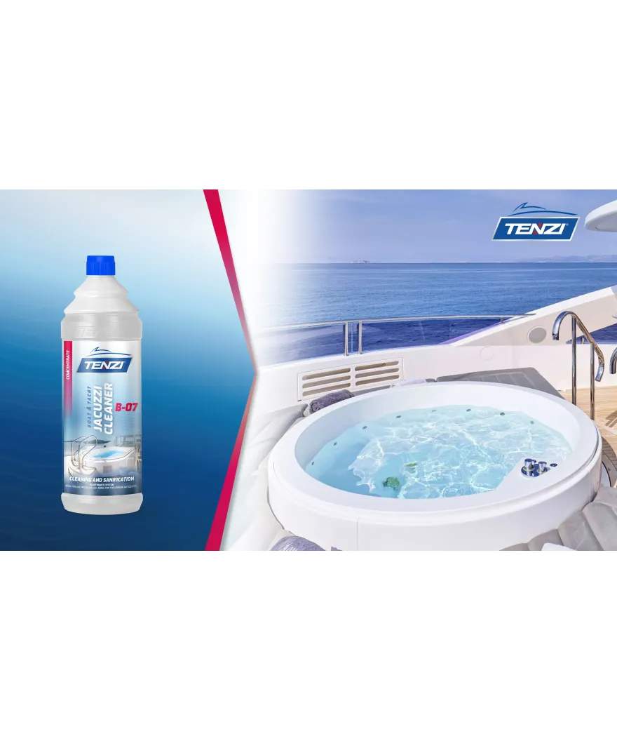 Tenzi Boat Jacuzzi Cleaner B-07 Whirlpool- & Jacuzzi-Reiniger 1 L