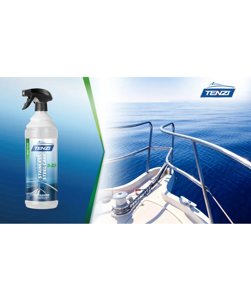 Tenzi Boat Stainless Steel Care B-23 Edelstahlpflege für Boote 1 L