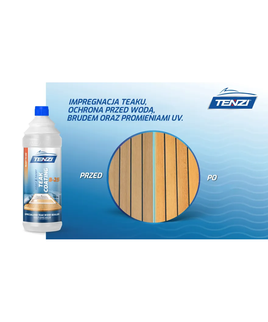 Tenzi Boat Teak Coating B-25 Teakholz-Schutz & Pflege 1 L