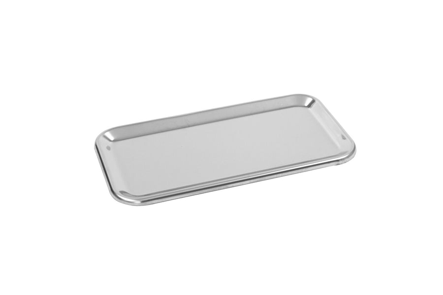 Schneider display tray, polished stainless steel, 300 x 160 x 12 mm