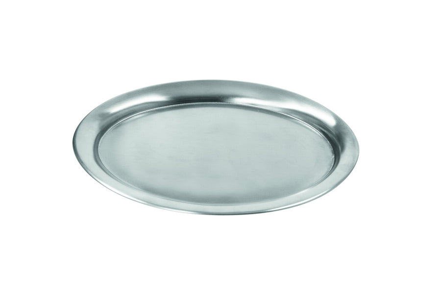 Schneider serving tray oval, stainless steel, 285 x 220 mm