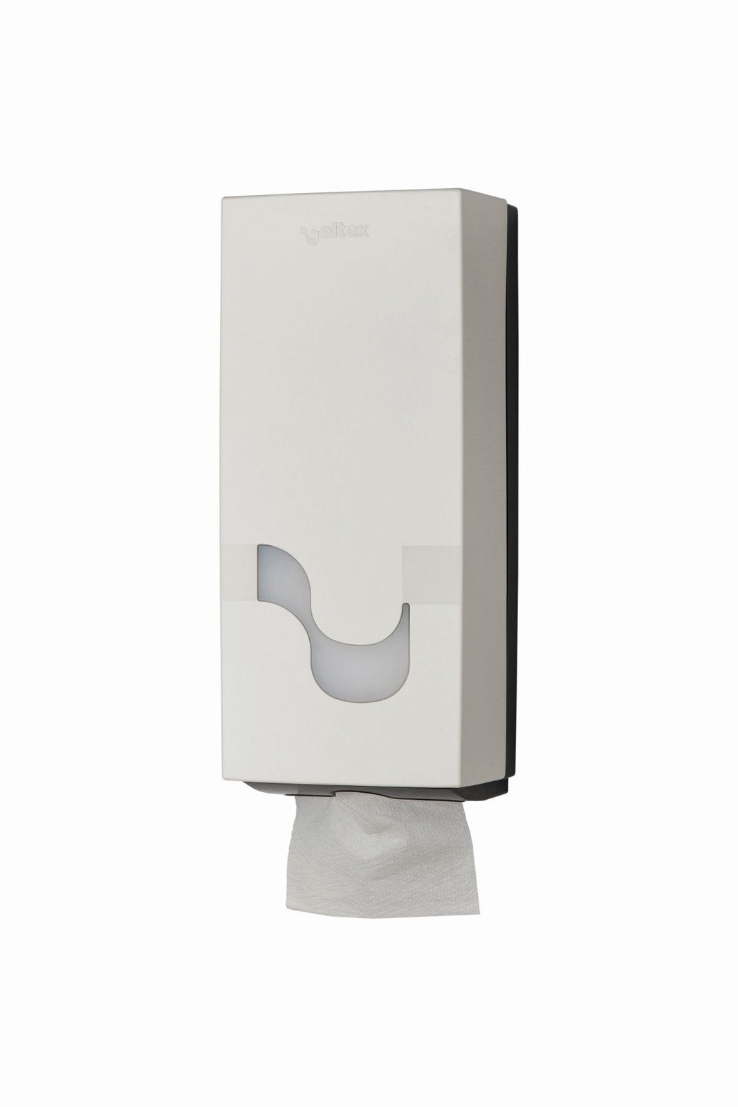 Celtex Intop Toilettenpapierspender Kunststoff, weiß, H 32,0 x B 13,5 x T 11,0 cm – 1 Stück