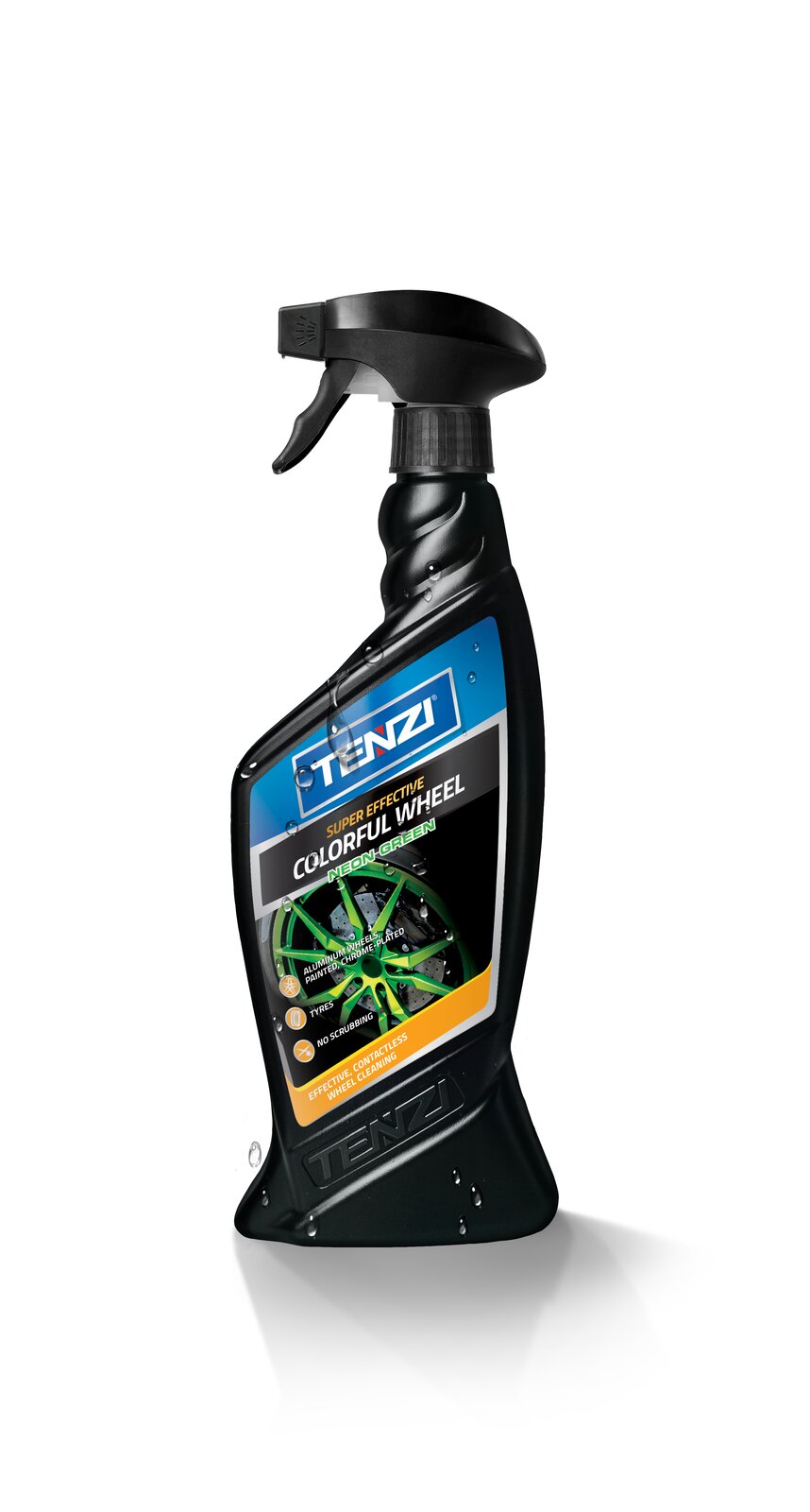 Tenzi Kolorowa Felga Neon Green Felgenreiniger 0,6 L – Sprühflasche