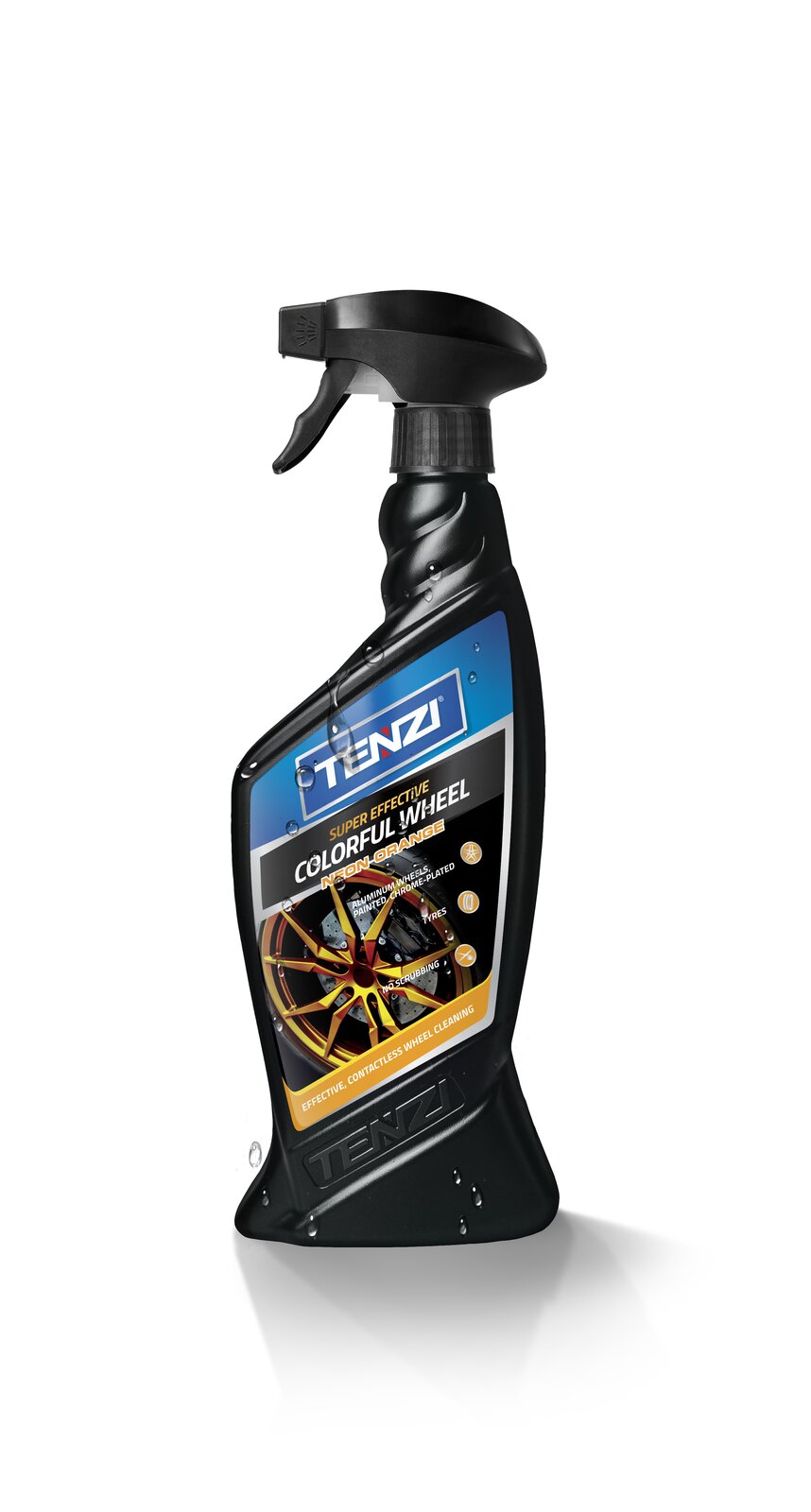 Tenzi Kolorowa Felga Neon Orange Felgenreiniger 0,6 L – Sprühflasche