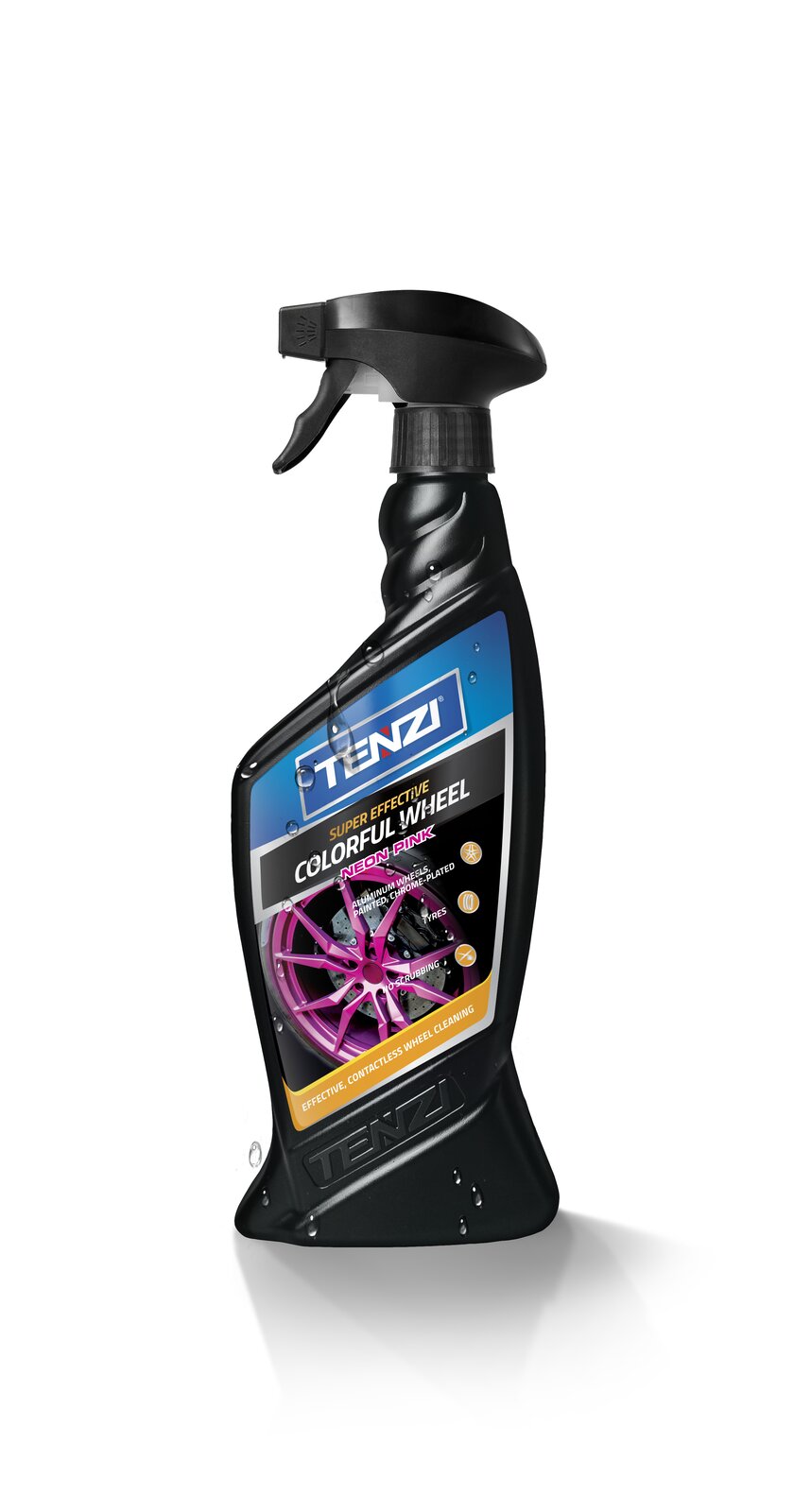 Tenzi Kolorowa Felga Neon Pink Felgenreiniger 0,6 L – Sprühflasche