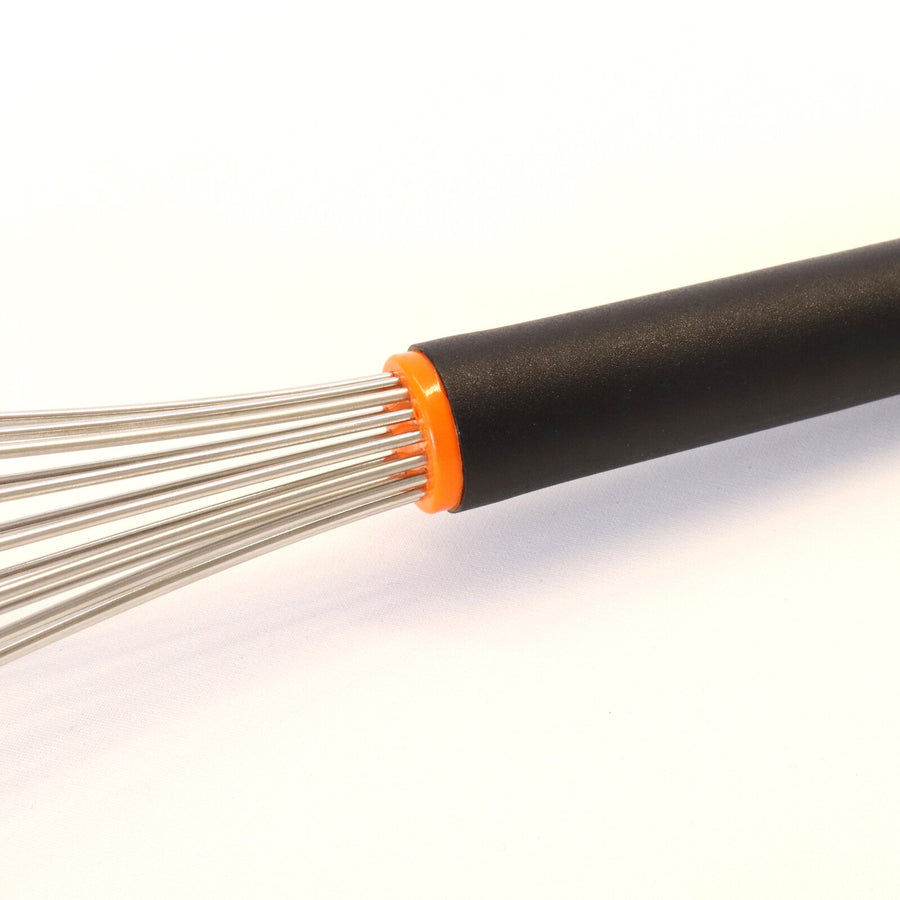 Schneider Rührbesen 16 Drähte Edelstahl, 400 mm, Griff Nylon PP schwarz mit