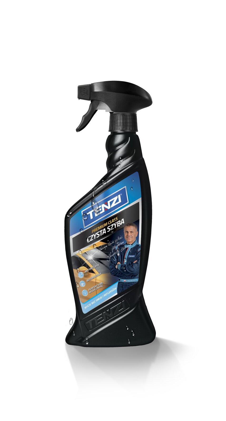 Tenzi Detailer Clean Glass Autoglasreiniger 600 ml – Sprühflasche mit Trigger