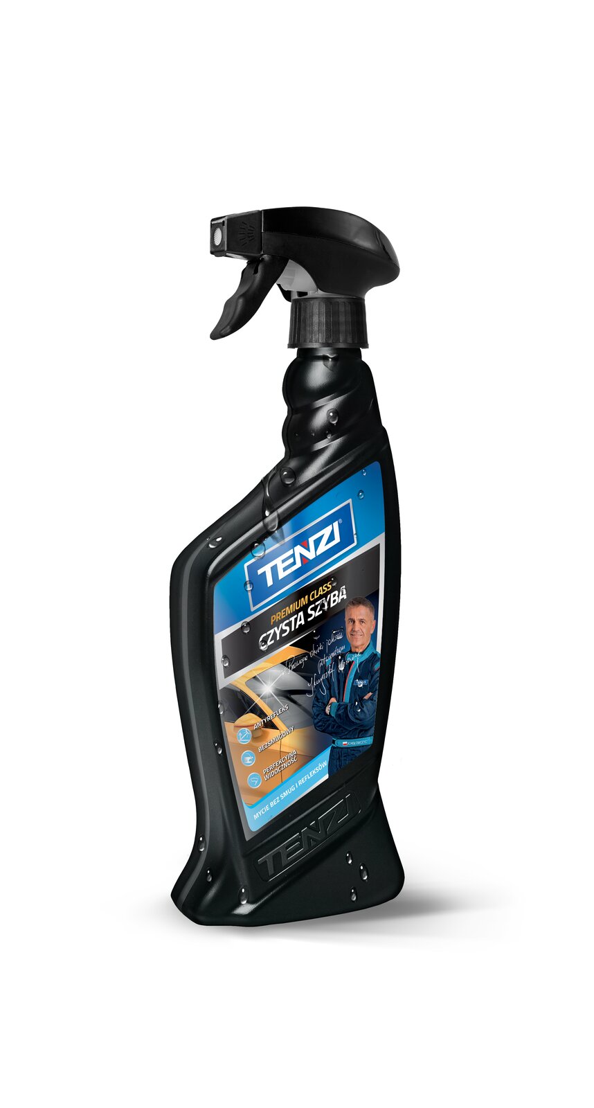 Tenzi Detailer Clean Glass Autoglasreiniger 600 ml – Sprühflasche mit Trigger