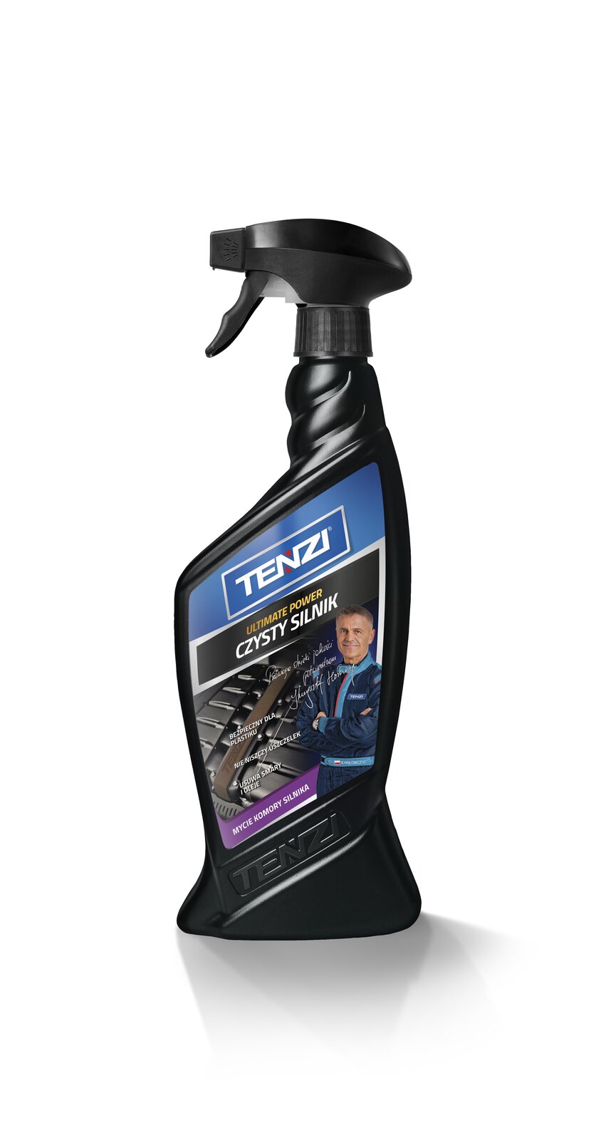 Tenzi Detailer Clean Engine Почистващ препарат за двигател с пяна 600 мл – спрей бутилка с пулверизатор