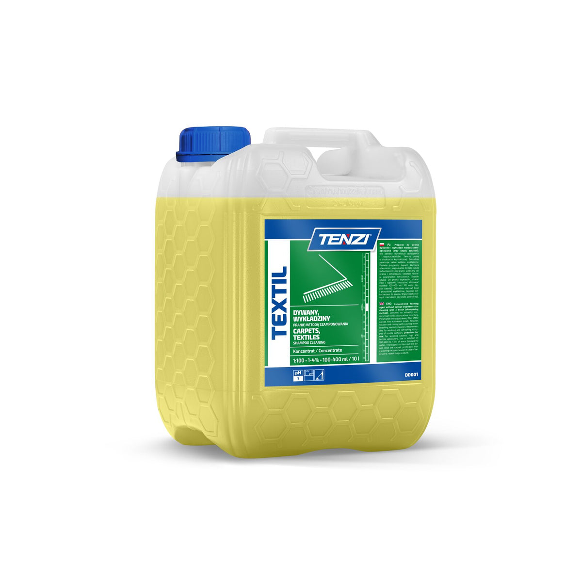 Tenzi Textil Teppich- und Polsterreiniger 5 L – Kanister