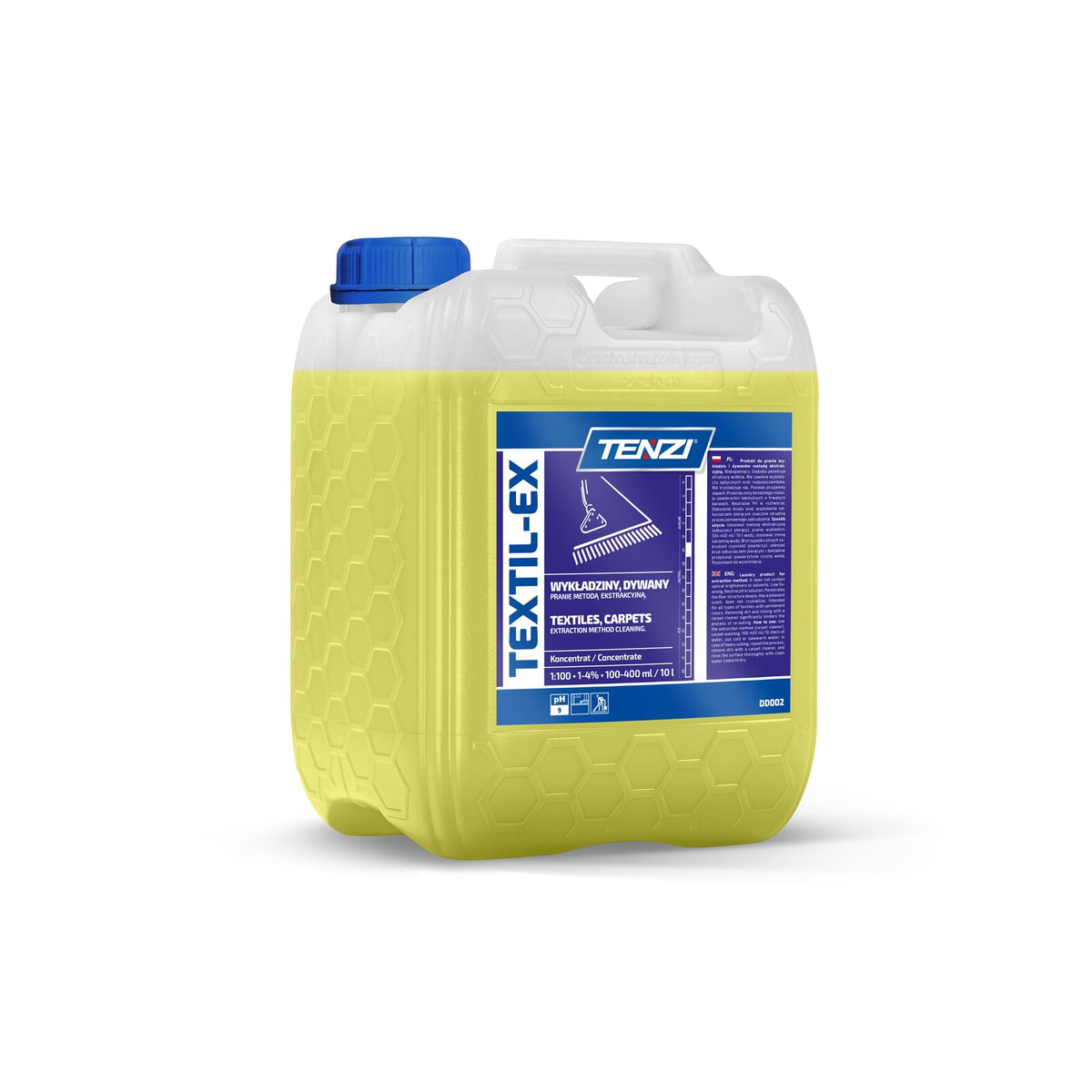 Tenzi Textil-Ex Sprühextraktionsreiniger Teppich und Polster 5 L – Kanister