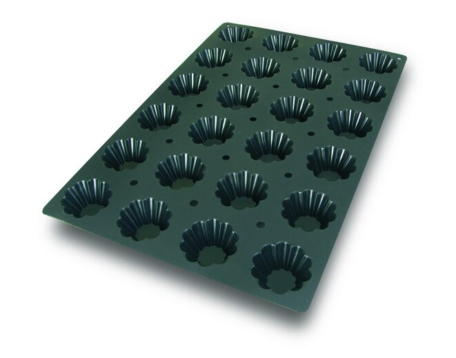 Schneider Backform aus Silikon Brioche, 400 x 600 mm, Ø 78 mm, Höhe: 36 mm