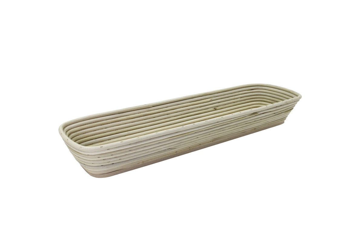 Schneider Brotform / Gärkorb lang, runder Kopf 600 x 160 mm, 5000 gr.