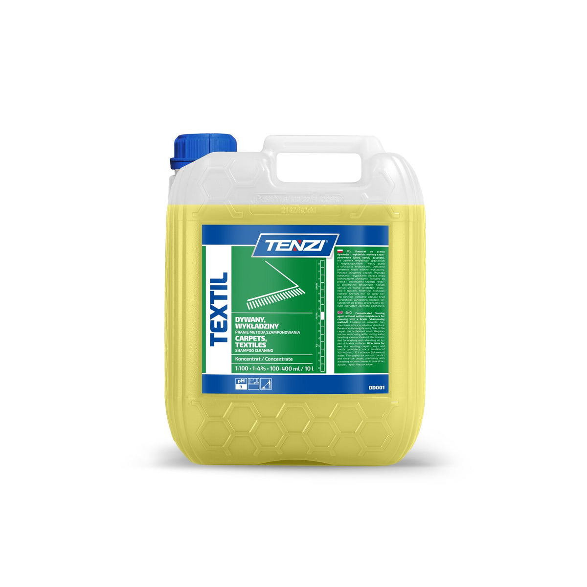 Tenzi Textil Teppich- und Polsterreiniger 5 L – Kanister