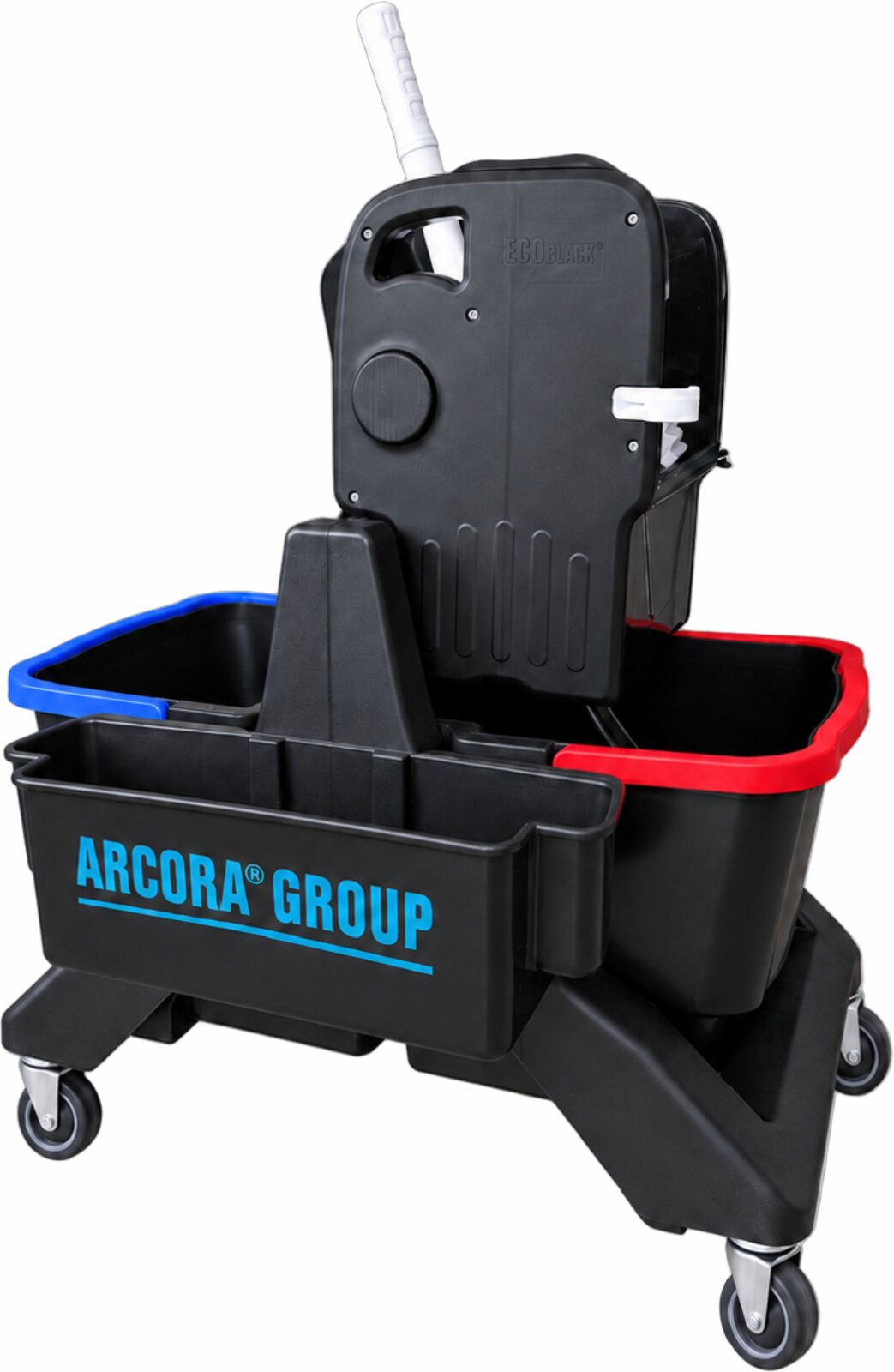 ARCORA ECOBLACK 45 двойна количка с две кофи и етажерка 710 x 510 x 950 мм, 2 броя