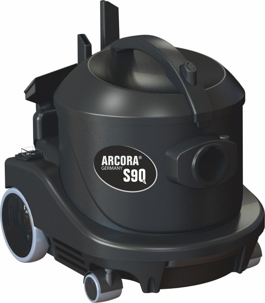 ARCORA Ecoblack S9Q Staubsauger aus recyceltem Kunststoff – Komplettset