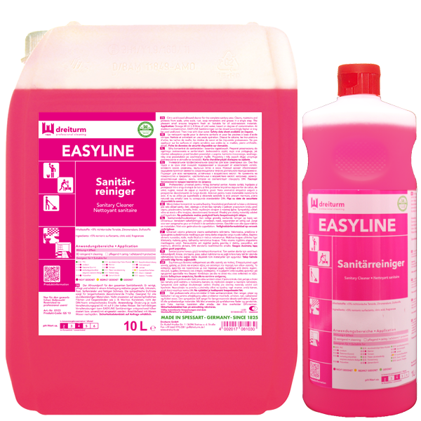 Easyline почистващ препарат за санитария 10л