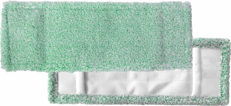 ARCORA Micro Green 2.0 DB-FC Microfaser-Moppbezug mit Farbcodierung und Deckblatt, Grün, 40 cm, 75 Stück
