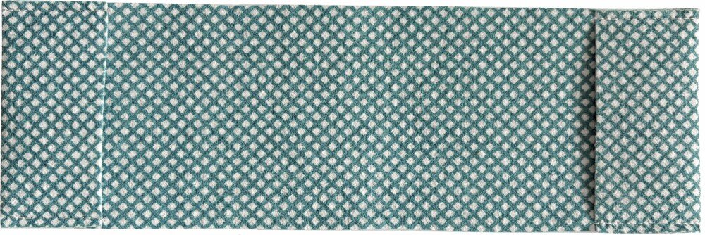 ARCORA еднократен моп от вискоза с джобове 190 g/m², тюркоаз, 40 cm, 200 броя