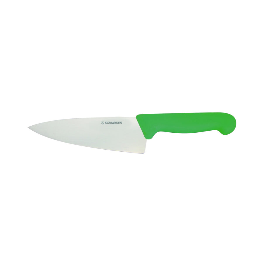 Schneider Kochmesser, Größe: 16 cm - Griff Grün