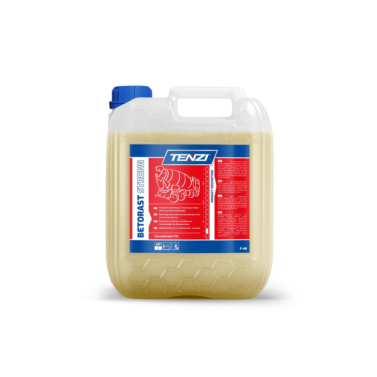 Tenzi BetoRast Strong Zement- und Betonentferner 5 L – Kanister
