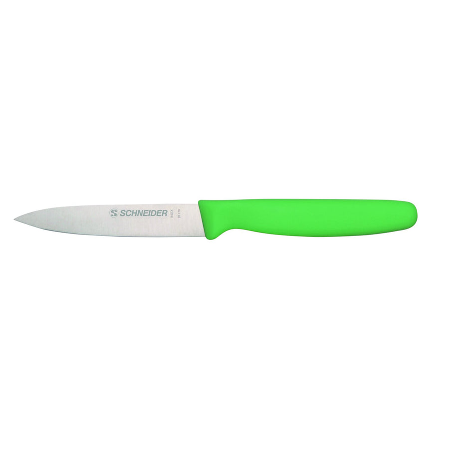 Schneider Gemüsemesser, 10 cm Griff grün