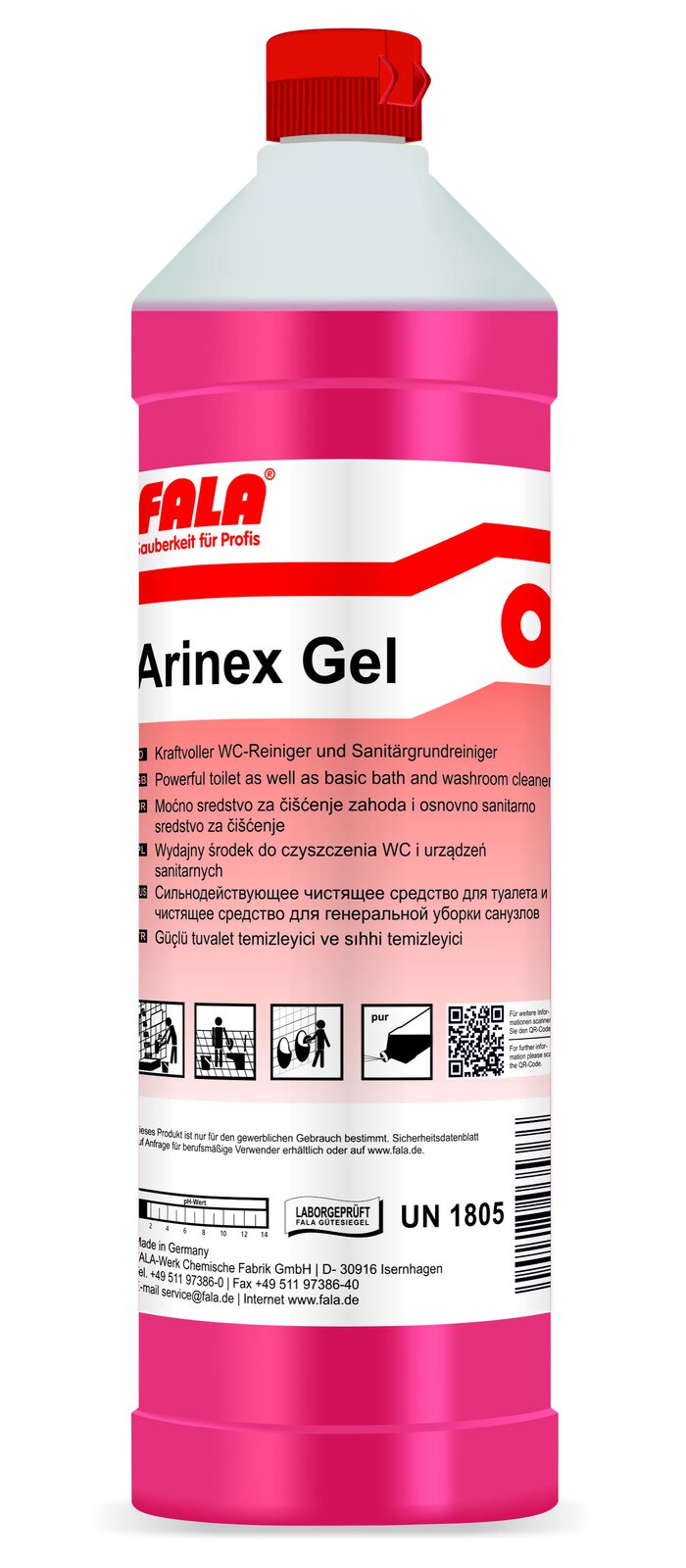 FALA Arinex Toilet Gel Cleaner 1L