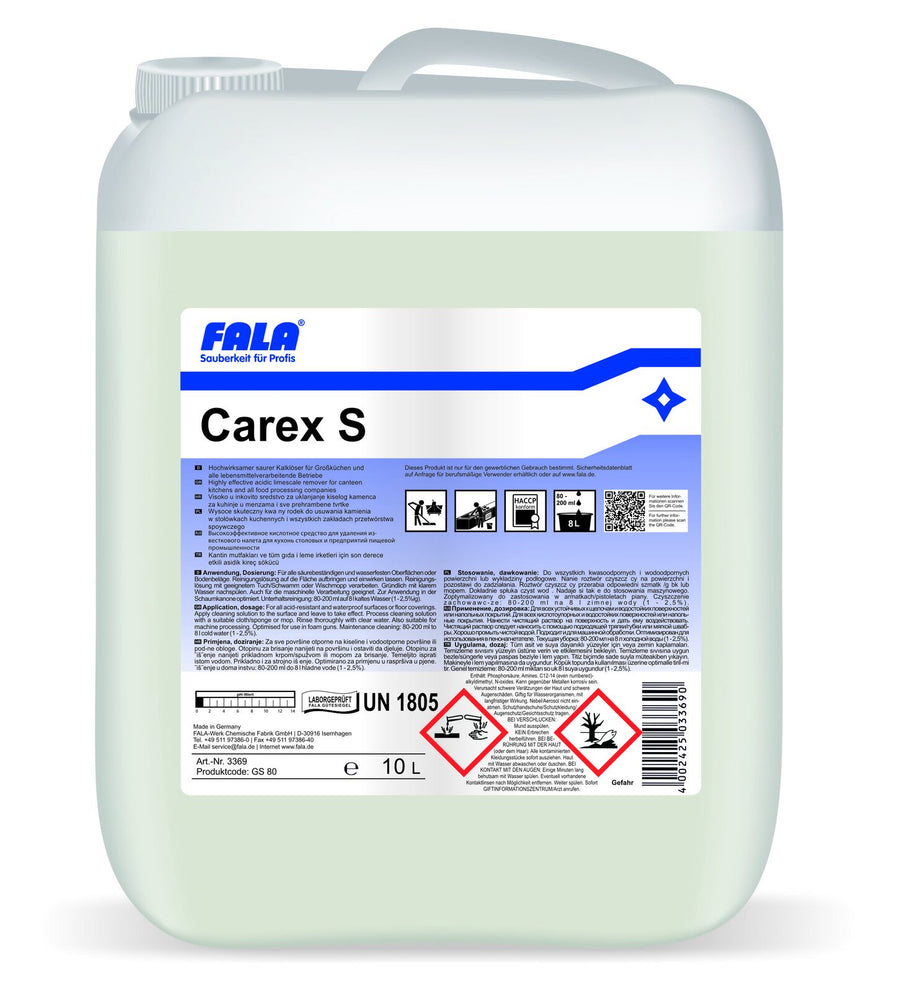 FALA Carex S Limescale Remover 10L