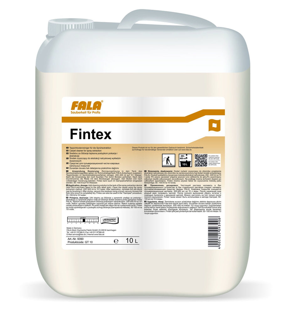 FALA Fintex Sprühextraktionsreiniger Teppich 10 L – Kanister