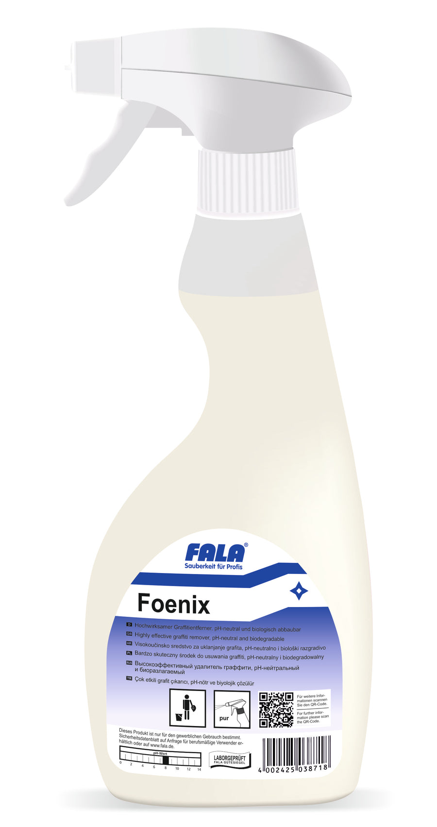 FALA Foenix Graffitientferner pH-neutral 500 ml – Flasche