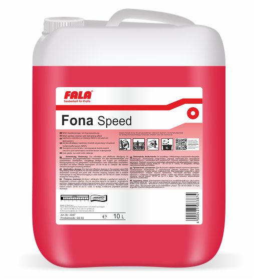 FALA Fona Speed санитарен почистващ препарат с аромат 10 л – туба