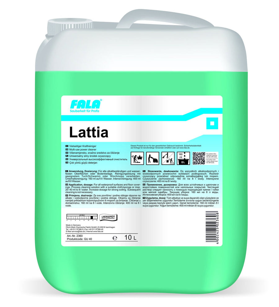 FALA Lattia Kraftreiniger Intensivreiniger 10 L – Kanister